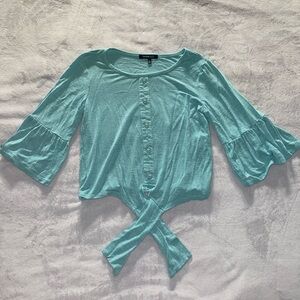 Turquoise Top